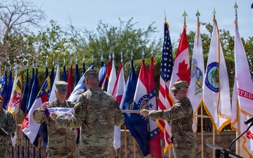 JTF‑North Cases Colors  Ceremony