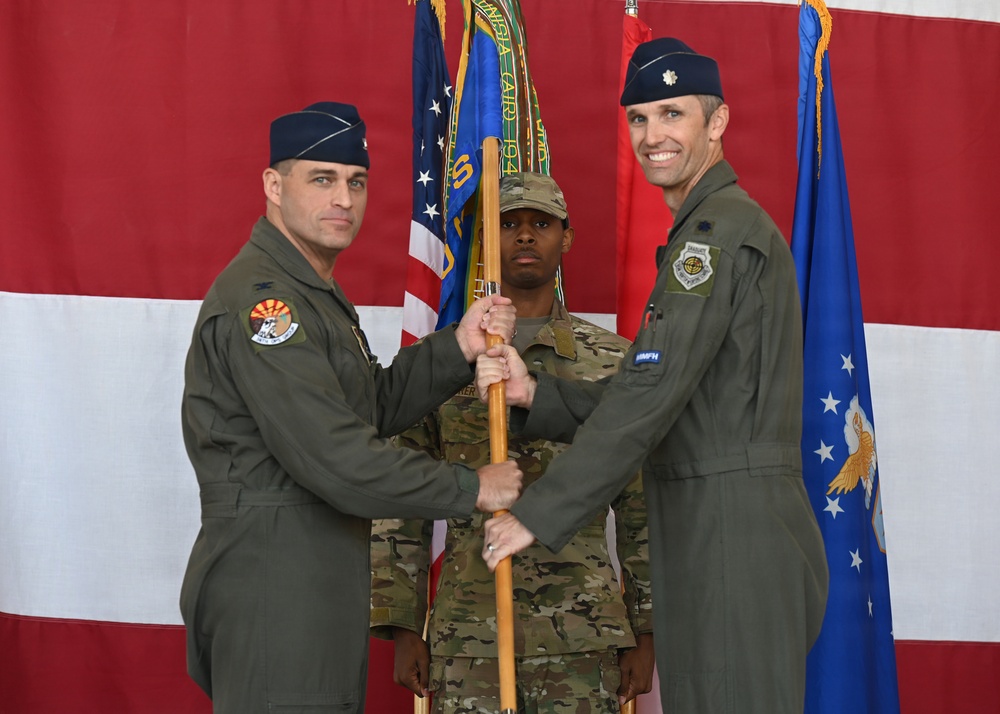 Lt. Col. Carroll assumes 309th Fighter Squadron command