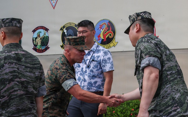 Republic of Korea Marine Corps senior leaders visit MAG-24
