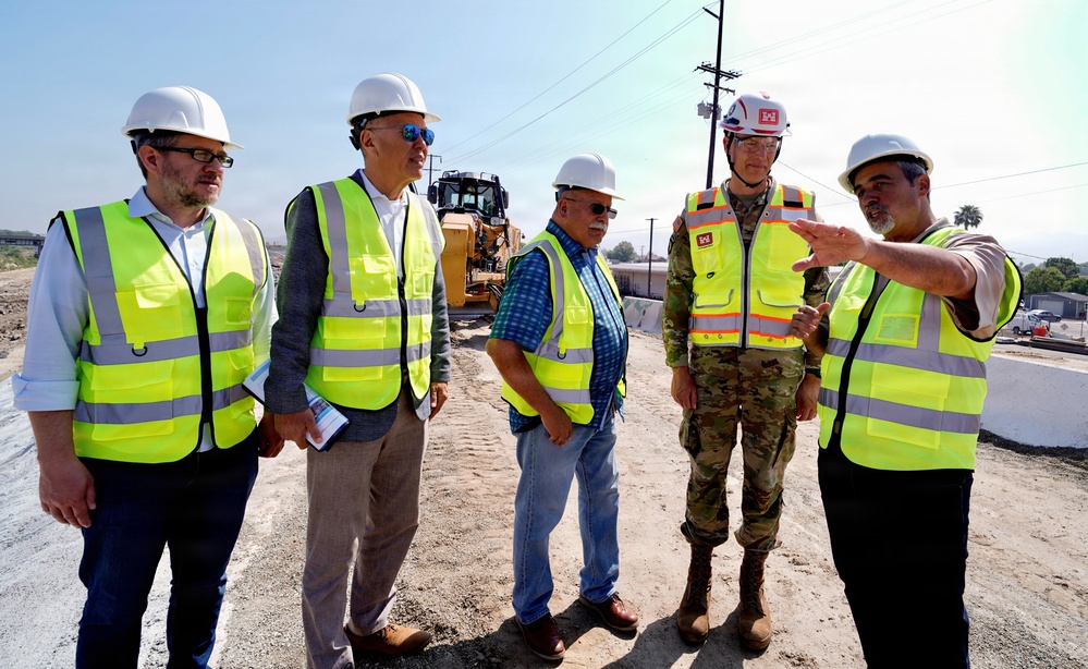 USACE, Riverside County celebrate milestone in critical levee rehabilitation