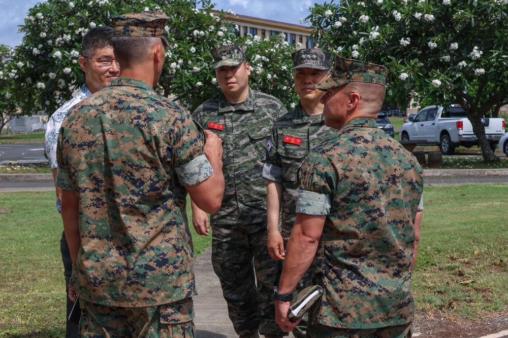 Republic of Korea Marine Corps senior leaders visit MAG-24