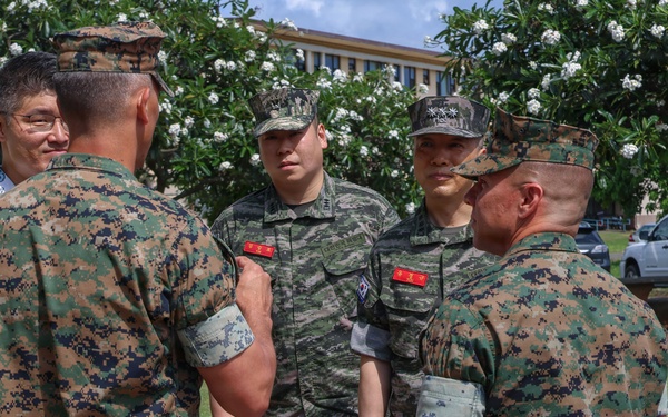 Republic of Korea Marine Corps senior leaders visit MAG-24
