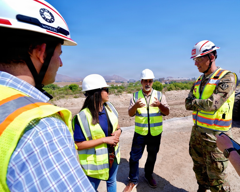 USACE, Riverside County celebrate milestone in critical levee rehabilitation