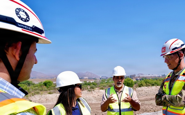 USACE, Riverside County celebrate milestone in critical levee rehabilitation