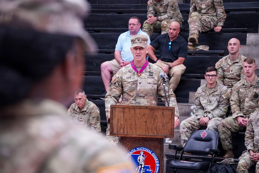 La. Army National Guard’s ‘Tiger Brigade’ welcomes new commander