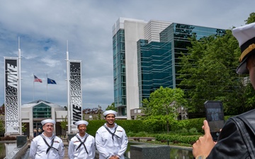 Sailors &amp; Marines Visit Nike World Headquarters During Portland Fleet Week 2026