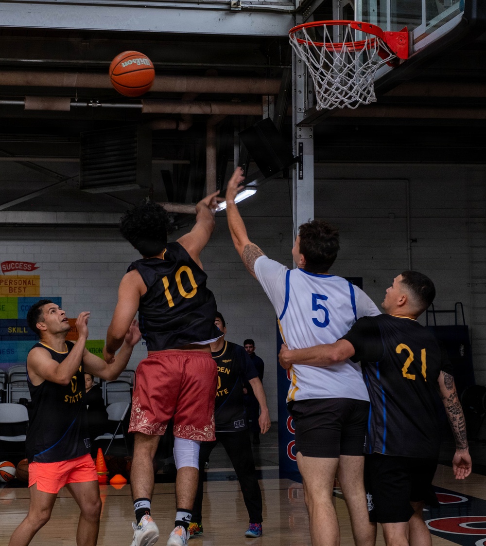 Coast Guard Base Alameda hosts Hoops for Troops event with Golden State Warriors