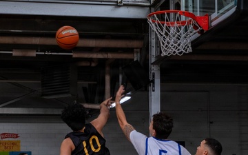 Coast Guard Base Alameda hosts Hoops for Troops event with Golden State Warriors