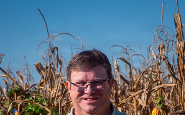 Corn Farmer in Illinois