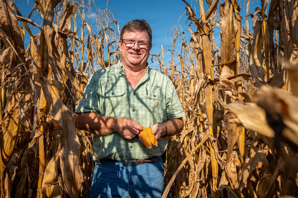 Corn Farmer in Illinois