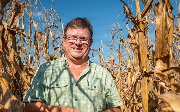 Corn Farmer in Illinois