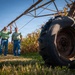 Illinois Corn Farmer with RMA employee