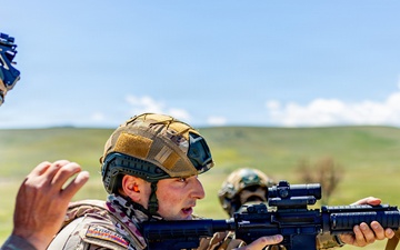 U.S. and Partner Service Members Conduct M4 Familiarization Training During Exercise Regional Cooperation 2026