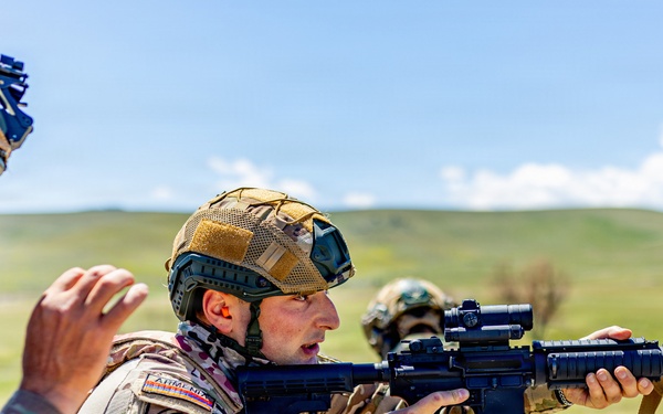U.S. and Partner Service Members Conduct M4 Familiarization Training During Exercise Regional Cooperation 2026