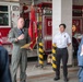 Letter of Appreciation Presentation at the NAF Atsugi Fire Department