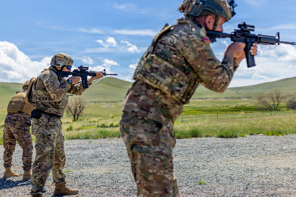 Partner Service Members Conduct M4 Familiarization Training During Exercise Regional Cooperation 2026