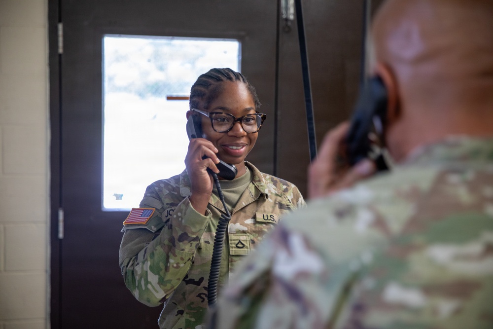 301st Troop Command Soldiers strengthen communications readiness during radio training