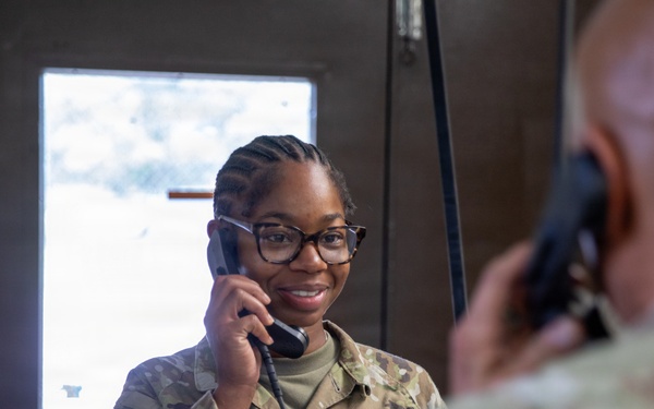301st Troop Command Soldiers strengthen communications readiness during radio training