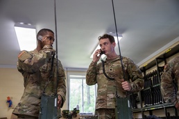 301st Troop Command Soldiers strengthen communications readiness during radio training
