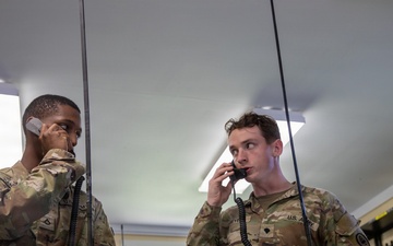 301st Troop Command Soldiers strengthen communications readiness during radio training