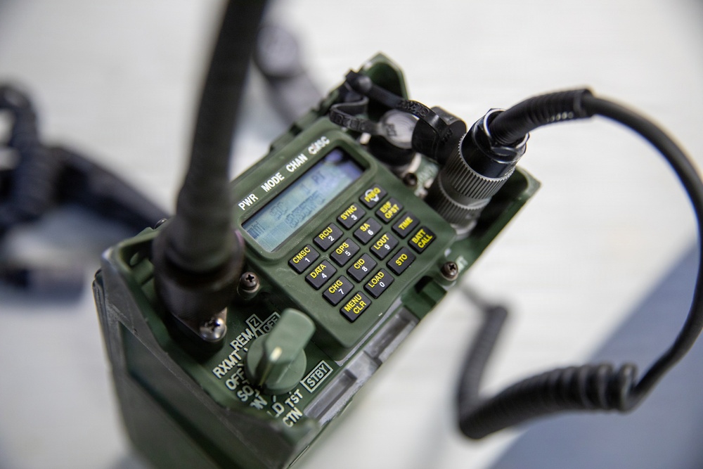 301st Troop Command Soldiers strengthen communications readiness during radio training