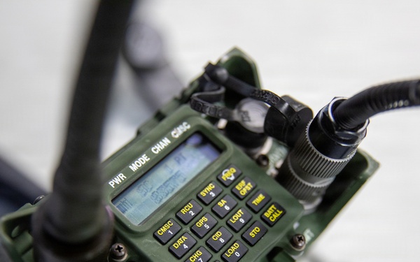 301st Troop Command Soldiers strengthen communications readiness during radio training