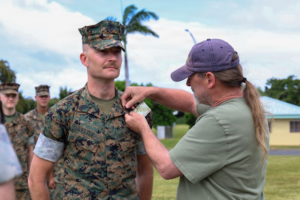 MARFORPAC comptroller chief promoted to master sergeant