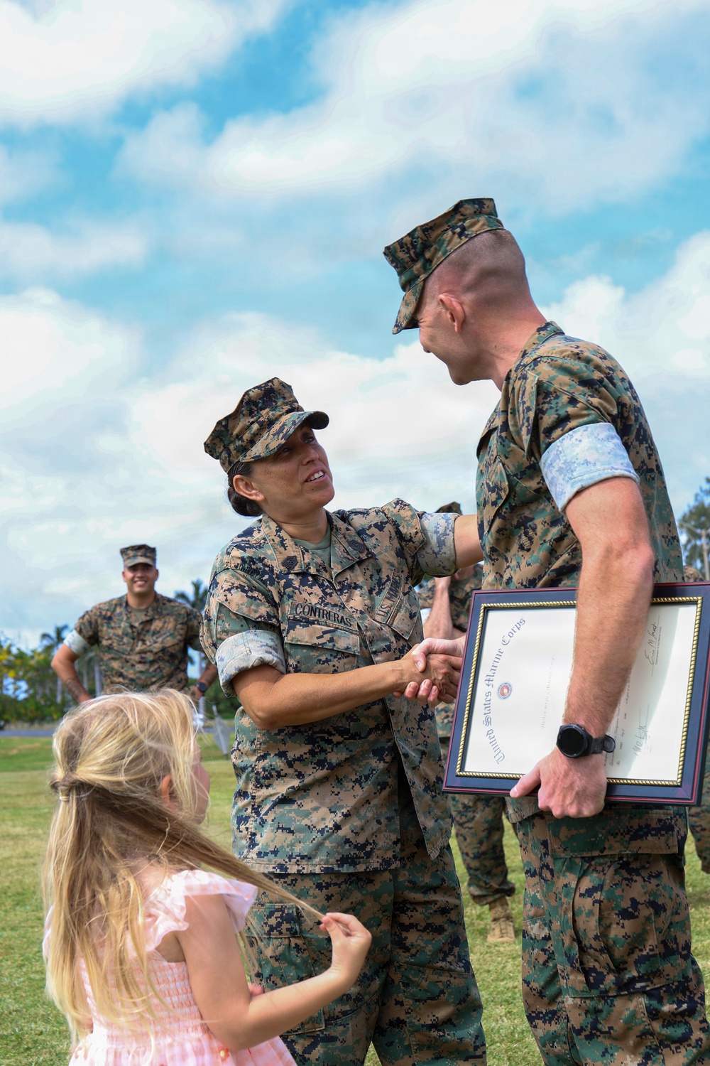 MARFORPAC comptroller chief promoted to master sergeant