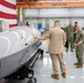 CNO and MCPON tour Unmanned Undersea Vehicles Group One