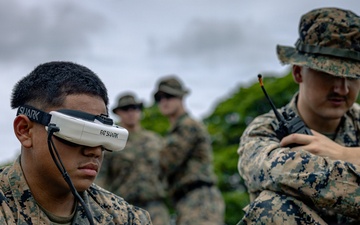 U.S. Marines Conduct Attack Drone Training