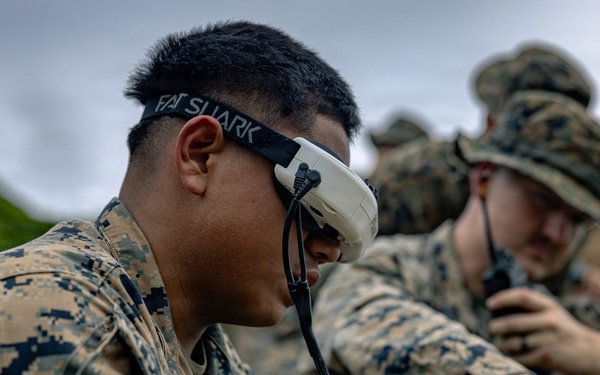 U.S. Marines Conduct Attack Drone Training