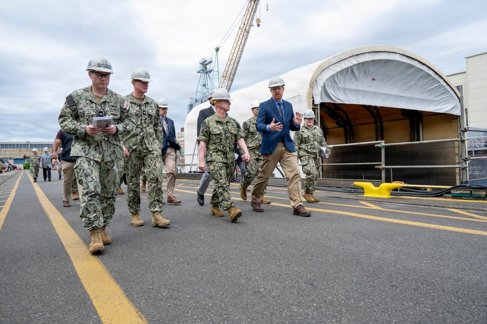 CNO and MCPON visit Puget Sound Naval Shipyard and Intermediate Maintenance Facility