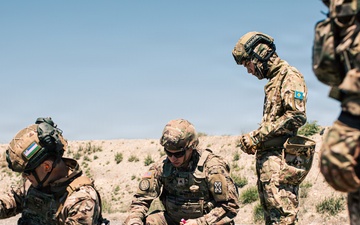U.S. and Partner Service Members Conduct M4 Familiarization Training During Exercise Regional Cooperation 2026