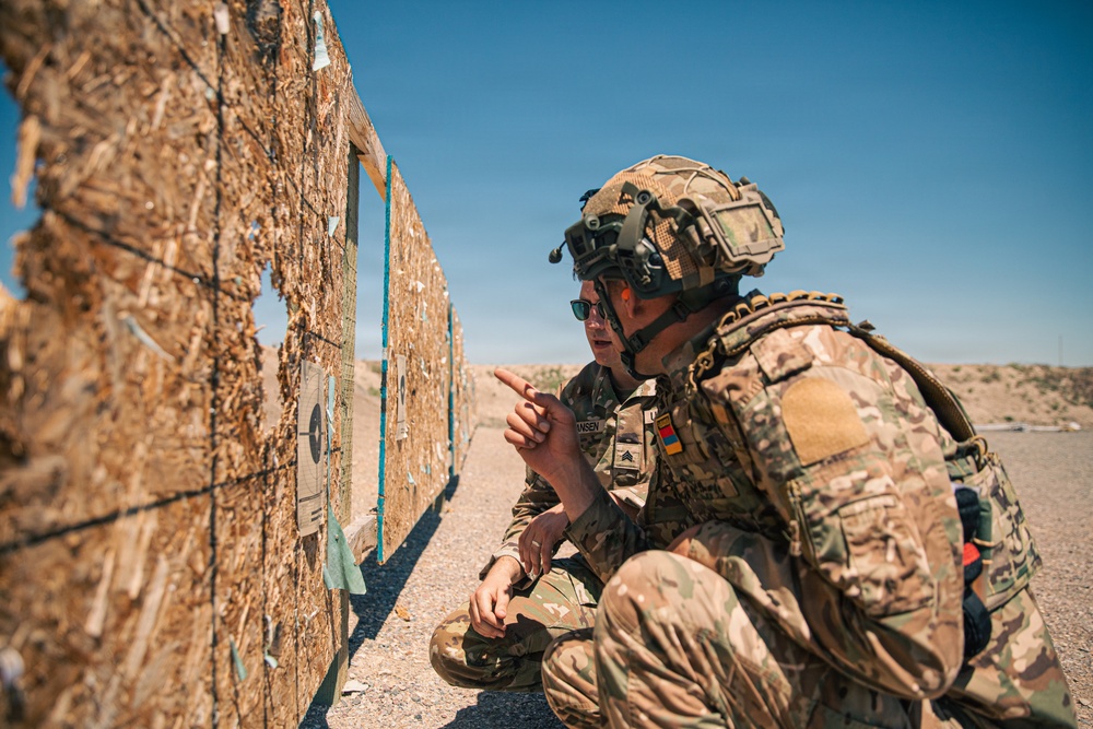 U.S. and Partner Service Members Conduct M4 Familiarization Training During Exercise Regional Cooperation 2026