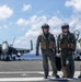 George Washington Commanding Officer Conducts Flight Operations