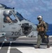 George Washington Commanding Officer Conducts Flight Operations