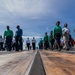 George Washington Conducts FOD Walk-down