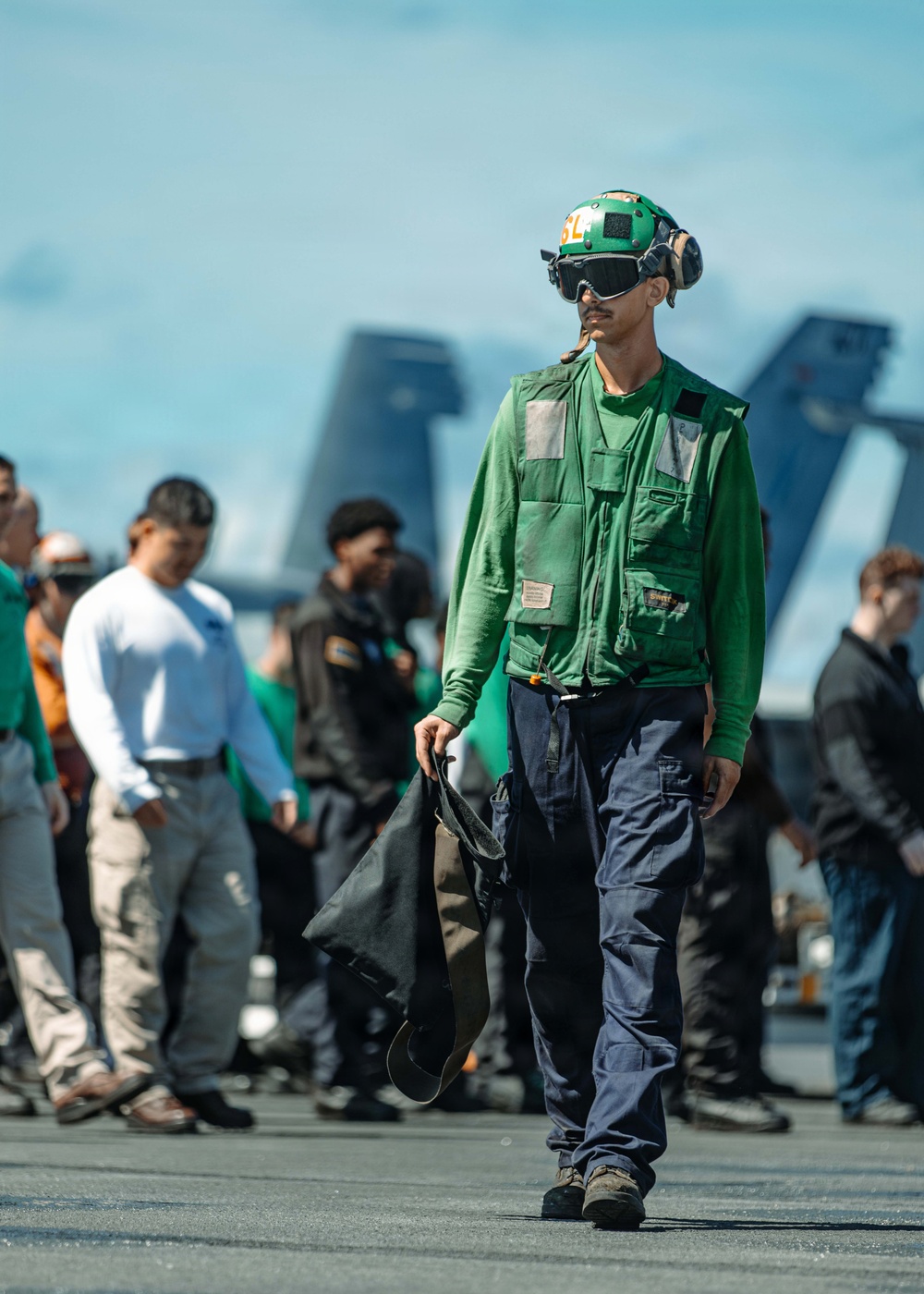 George Washington Conducts FOD Walk-down