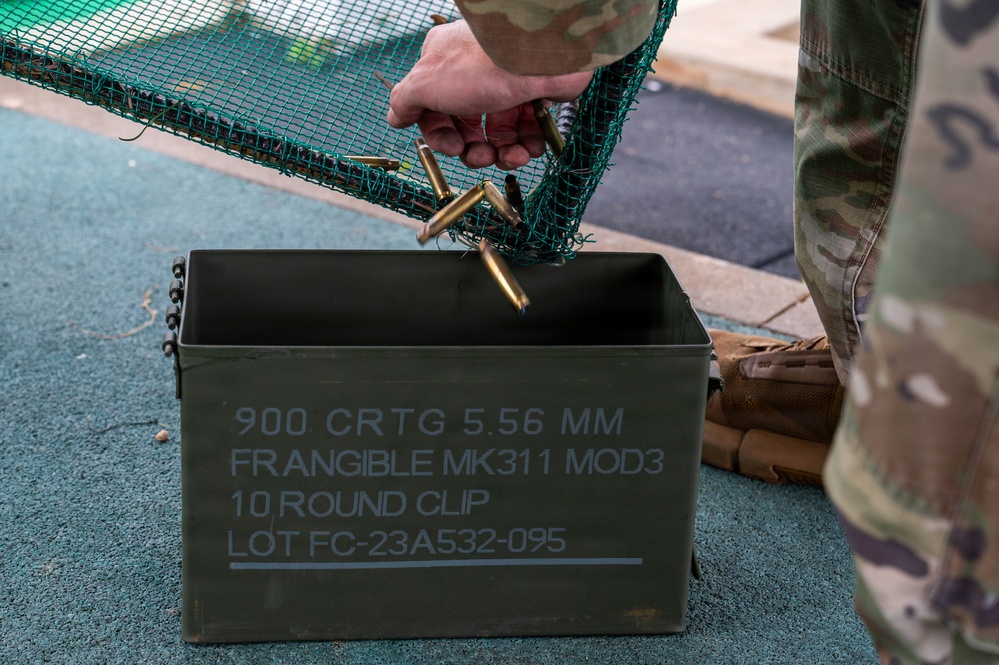 First Defender Weapon Trainer Course at Kunsan