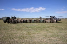 V Corps host 4th Polish Apache Initiative and 8th European HIMAR Initiative.