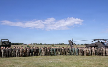 V Corps host 4th Polish Apache Initiative and 8th European HIMAR Initiative.