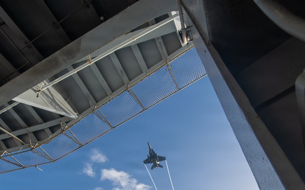 George Washington Conducts Flight Operations