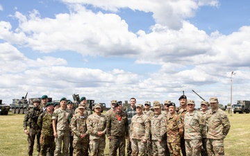 V Corps host 4th Polish Apache Initiative and 8th European HIMAR Initiative.