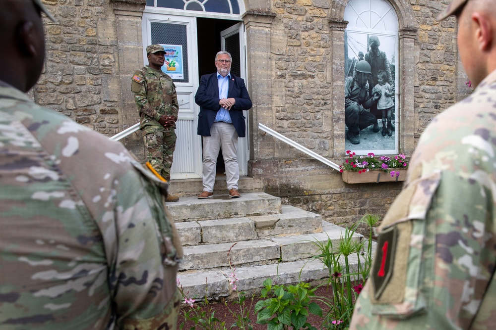 Big Red One Soldiers Retrace the Path of D-Day During Normandy Staff Ride