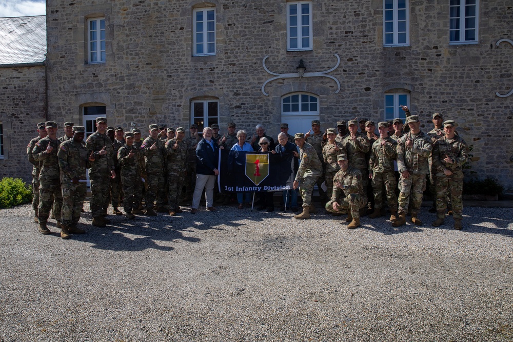 Big Red One Soldiers Retrace the Path of D-Day During Normandy Staff Ride