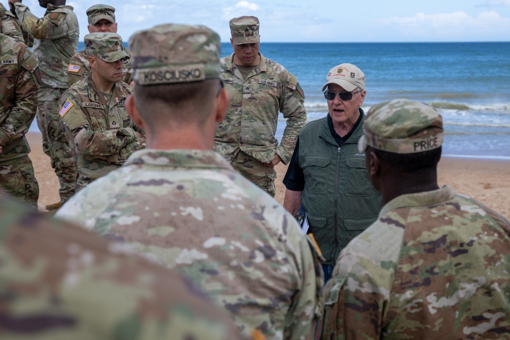 Big Red One Soldiers Retrace the Path of D-Day During Normandy Staff Ride