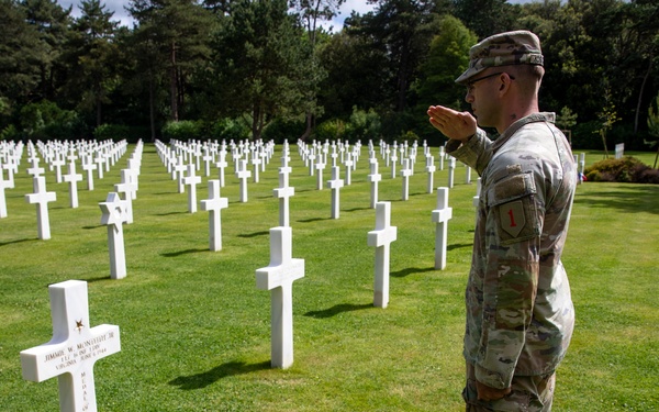 Big Red One Soldiers Retrace the Path of D-Day During Normandy Staff Ride