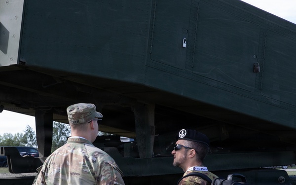 V Corps host 4th Polish Apache Initiative and 8th European HIMAR Initiative.
