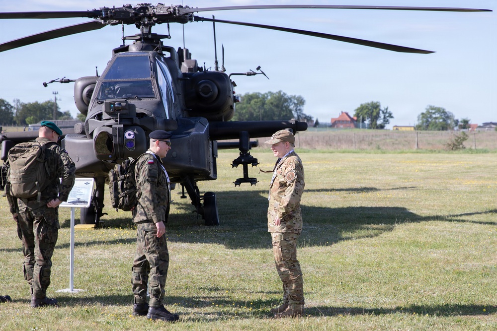 V Corps host 4th Polish Apache Initiative and 8th European HIMAR Initiative