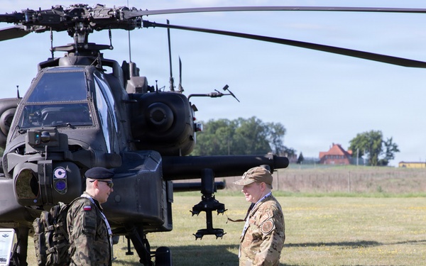 V Corps host 4th Polish Apache Initiative and 8th European HIMAR Initiative
